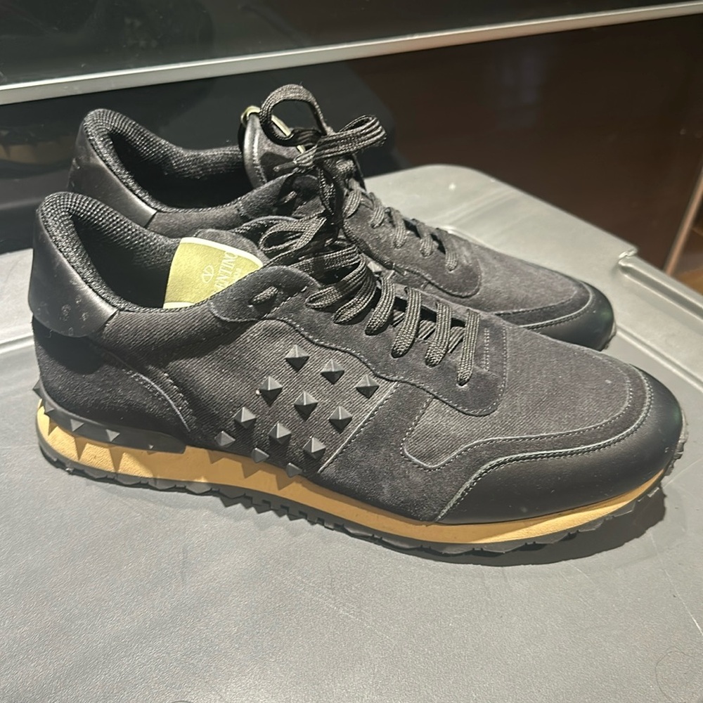 Valentino Rock Stud Sneakers Sz13. GREAT CONDITION.